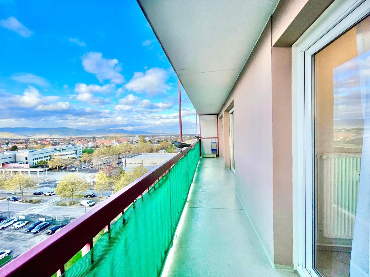 Colmar - La Cigogne - Balcon - Vue Degagee - Netflix - Wifi Fibre - Parking Gratuit - Quartier Populaire Leilighet Eksteriør bilde