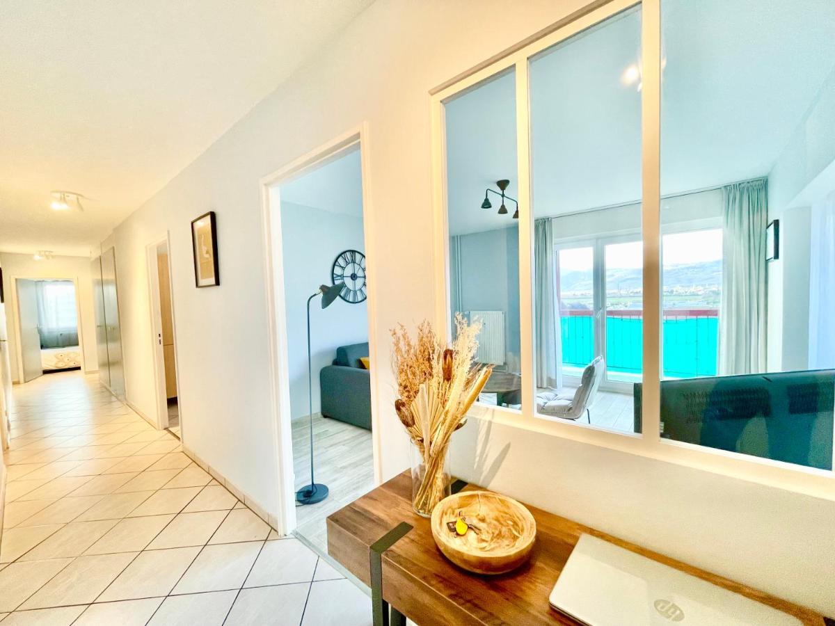 Colmar - La Cigogne - Balcon - Vue Degagee - Netflix - Wifi Fibre - Parking Gratuit - Quartier Populaire Leilighet Eksteriør bilde